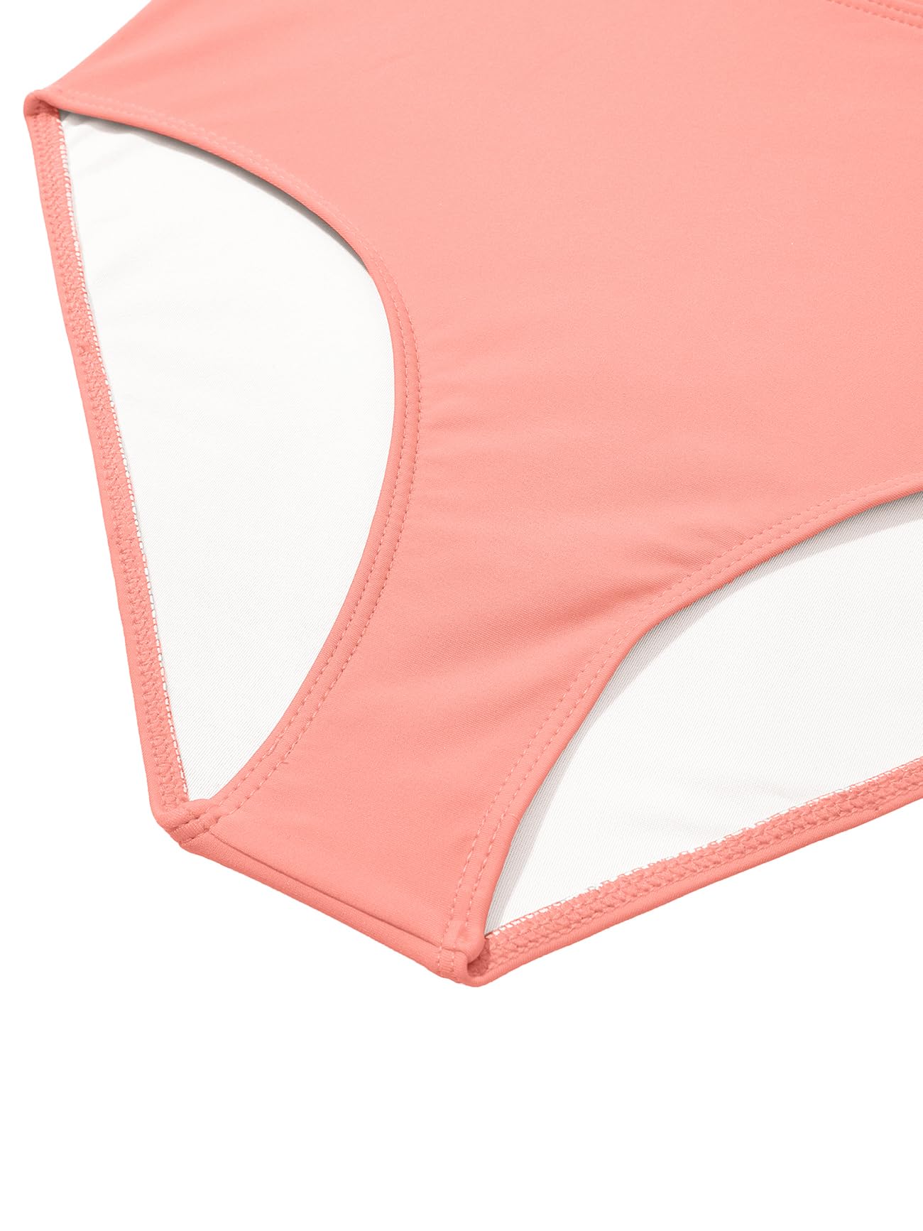 Costume da bagno intero per ragazze, costume da bagno intero per adolescenti, con motivo a incrocio incrociato, estivo, da spiaggia