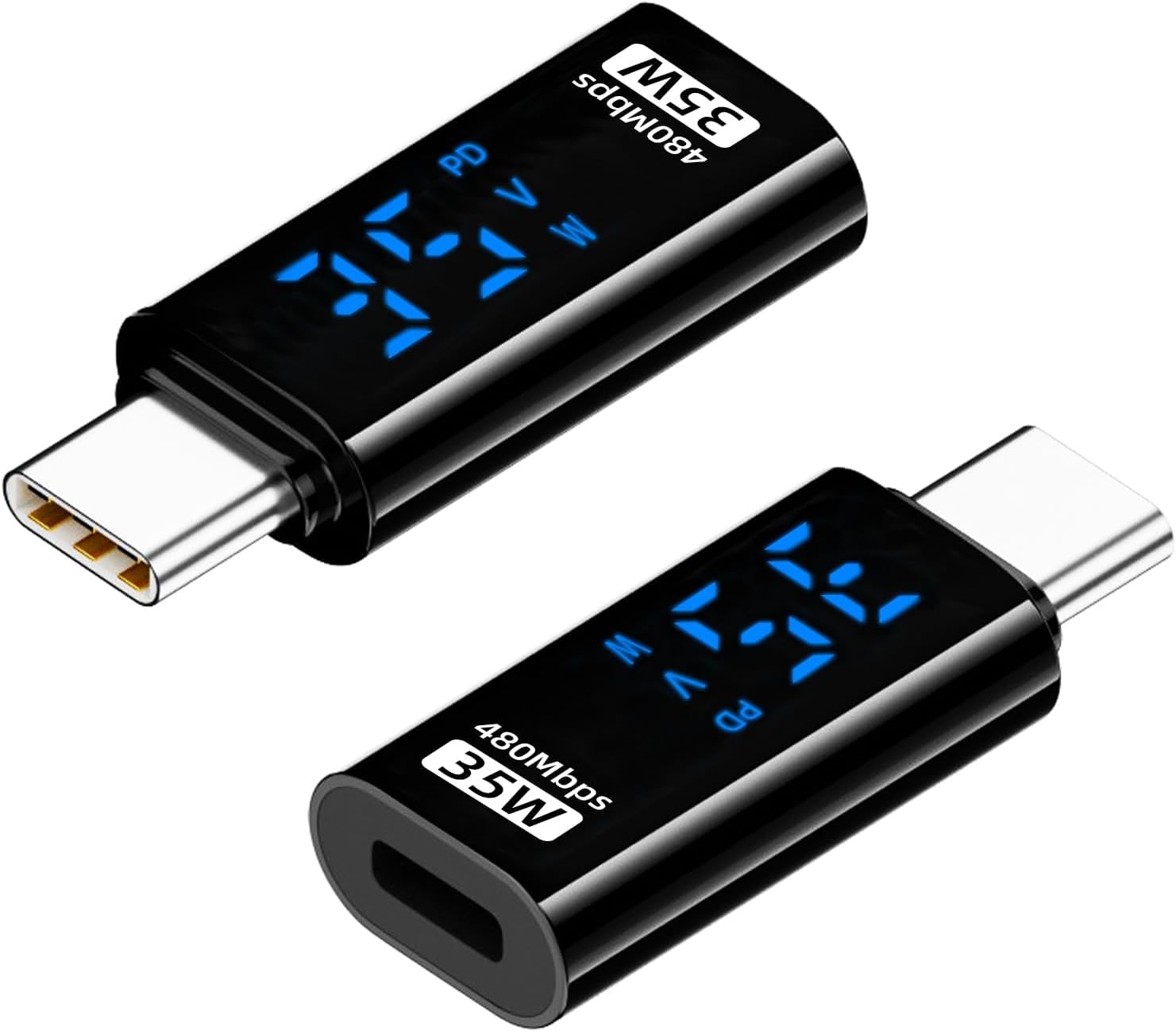 See full amazon price history chart for ABRALE USB-C Adapter with LED Display, PD 35W USB Type C Male to Lightning Female Connector for iPhone 15/15 Plus/15 Pro/15 Pro Max, iPad Air/Pro, Support Voltage and Power Smart Display, Pack of 1 ABRALE USB-C Adapter with LED Display, PD 35W USB Type C Male to Lightning Female Connector for iPhone 15/15 Plus/15 Pro/15 Pro Max, iPad Air/Pro, Support Voltage and Power Smart Display, Pack of 1 (B0D6K376WS) Amazon Price History, Amazon Price Tracker