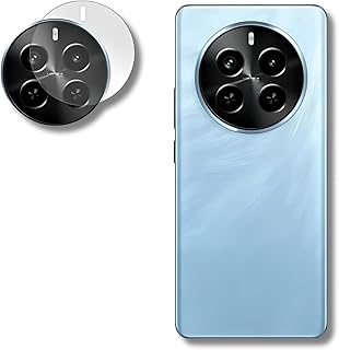 واقي عدسة بلاستيكي متوافق مع موبايل ريلمي بي 1 برو - شاشة كاميرا خلفية شفافة HD، اغشية صديقة للجراب