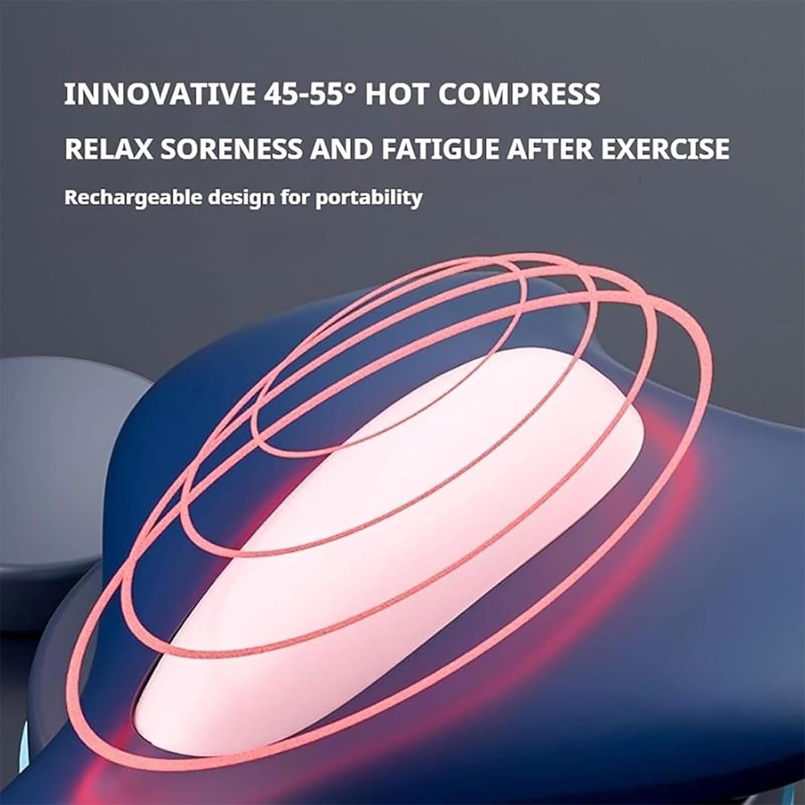 Pelvic Floor Trainer for Women and Men, 5-Speed Adjustment 3 Modes, USB-C Rechargeable Pelvic Floor Trainer, Portable Gym Yoga Exercise (Gray) - 3