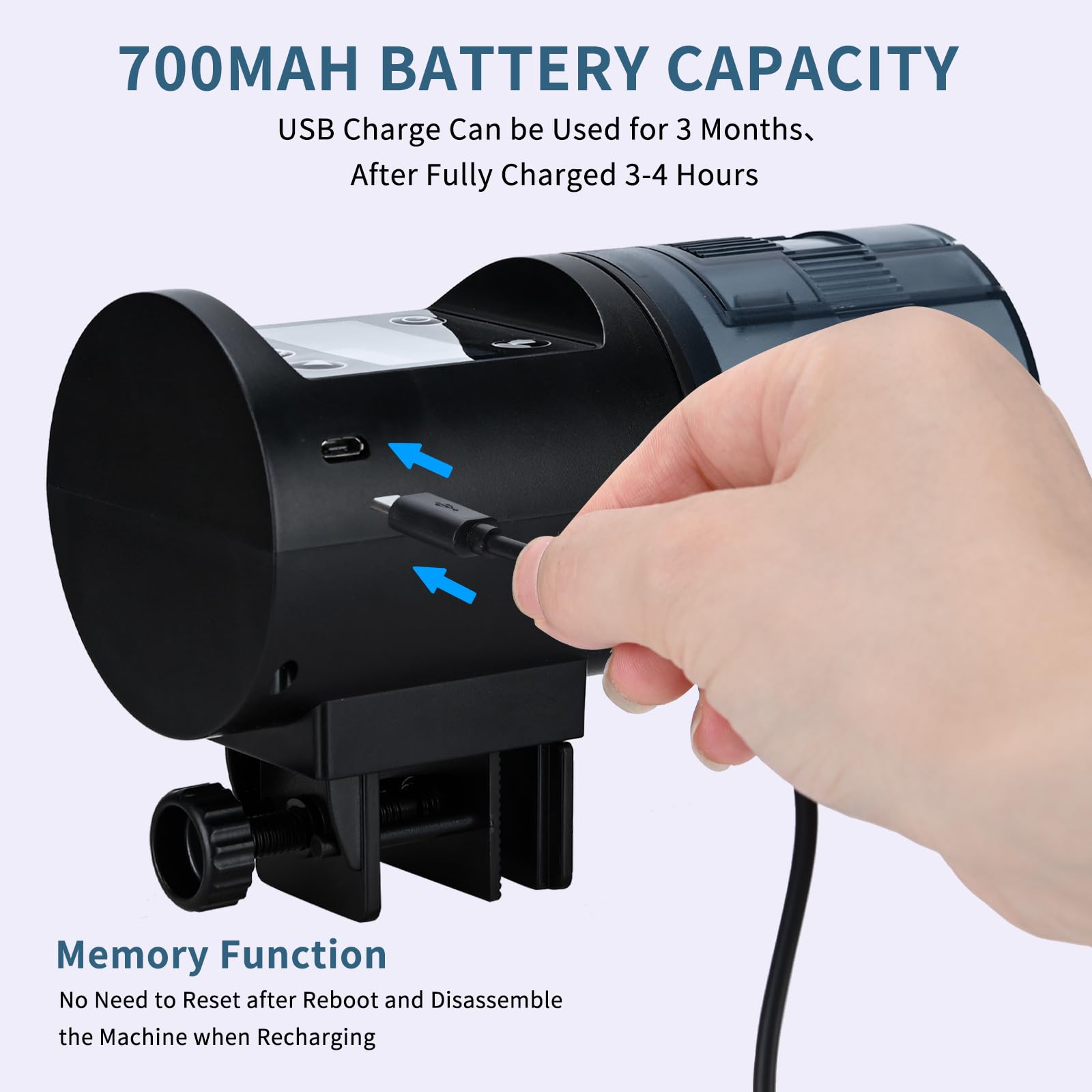 Podazz Mangeoire automatique pour poissons