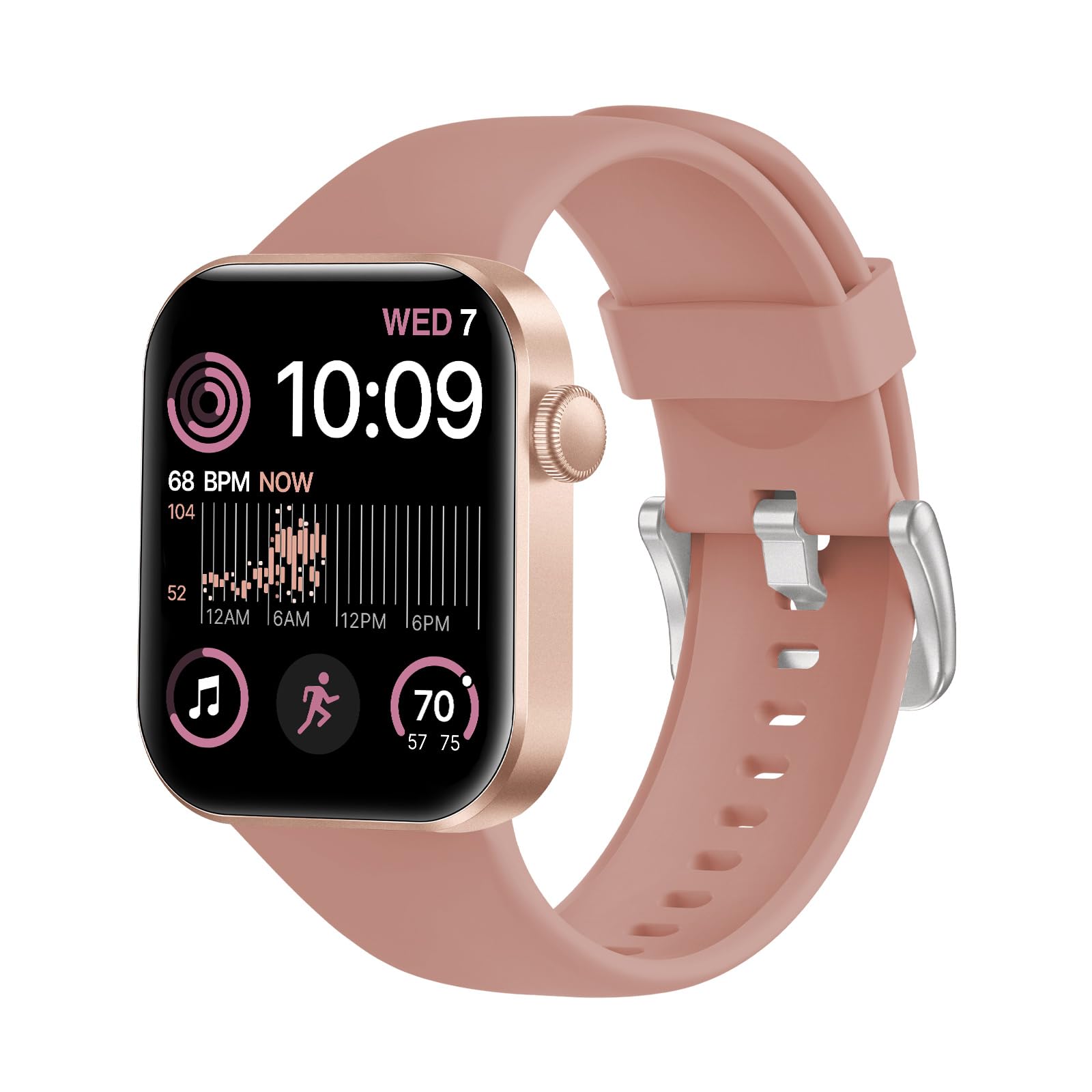 Smart Watch for Women Men Answer/Make Call,1.85"HD Screen Fitness tracker with Step Counter,140+ Sport Modes Smartwatch with Heart Rate Sleep Monitor,IP68 Waterproof Activity Tracker for Android iOS