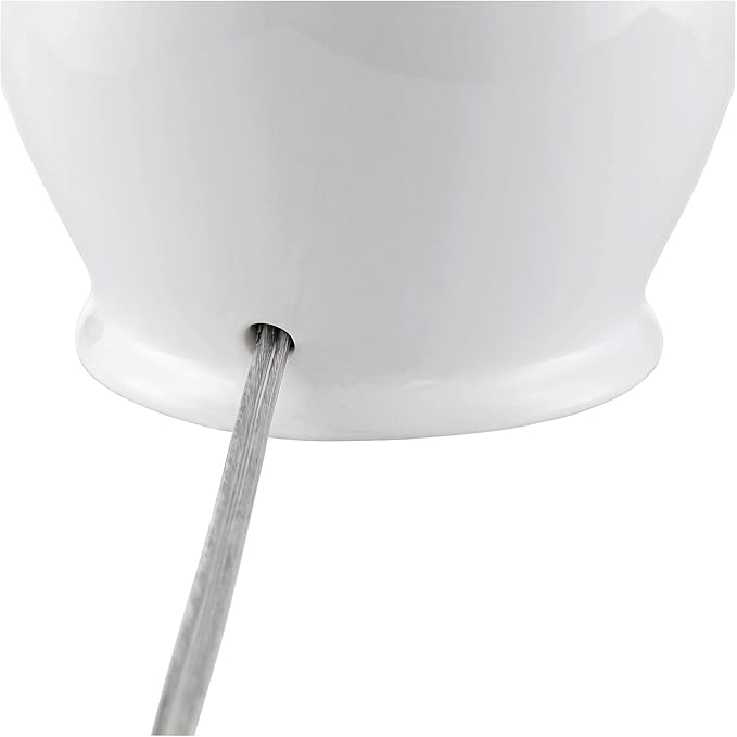 Lámpara de Mesa 360 Lighting 25" Blanca Cerámica Juego de 2 miniatura 7
