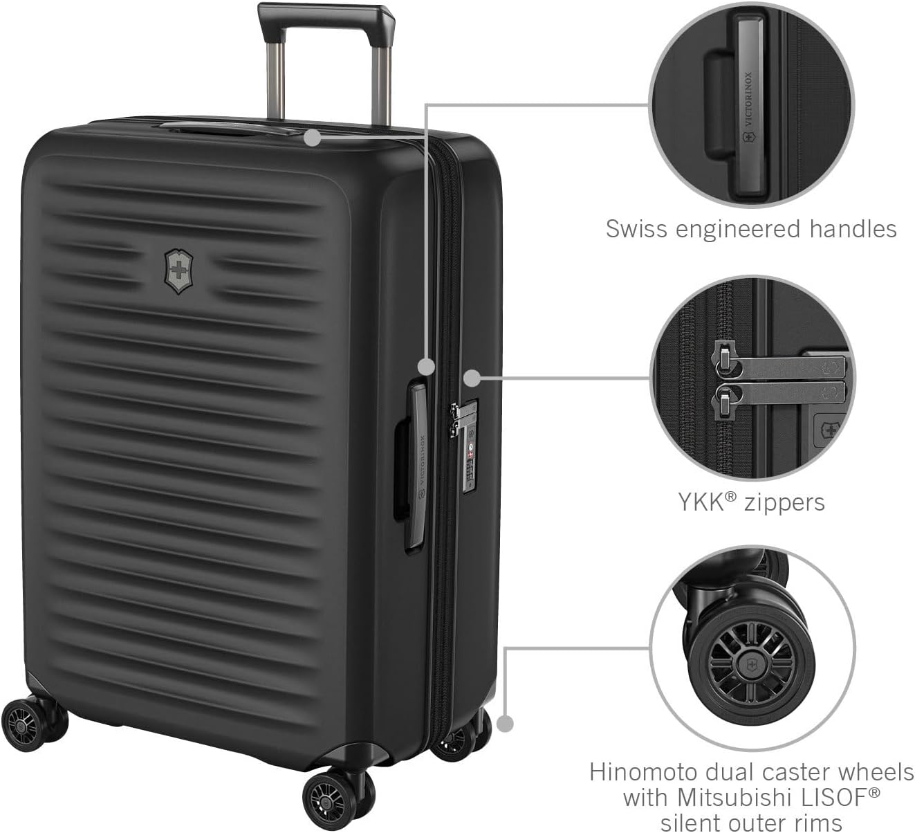 Victorinox Airox Advanced Medium Hardside Case - Black