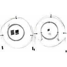 Microhero MTB/ROAD Bicycle SUS Wire Outer Set, Stainless Steel, Brake Wire, Shift Wire, For 1 Bicycle