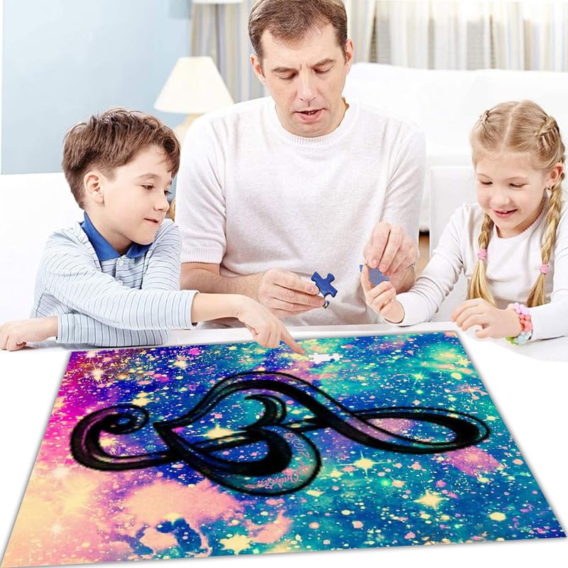 Nebula Simbolo Musicale-Puzzle Per Adulti 1500 Pezzi Decorazione Per La Casa Festa Di Compleanno Regalo Giocattolo Per Uomini, Donne E Anziani
