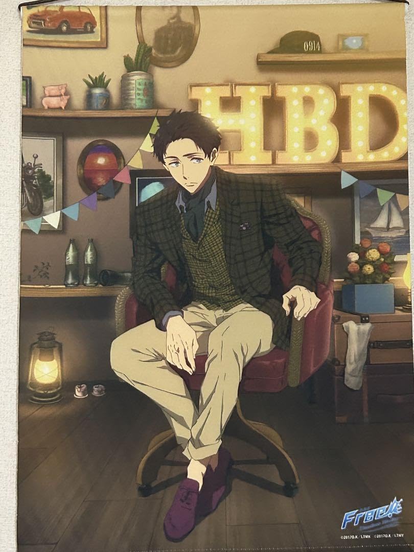 Free! DF 山崎宗介 Hopeful Birthday タペストリー　1点 Amazon.co.jp: 山崎宗介 free precious birthday タペストリー
