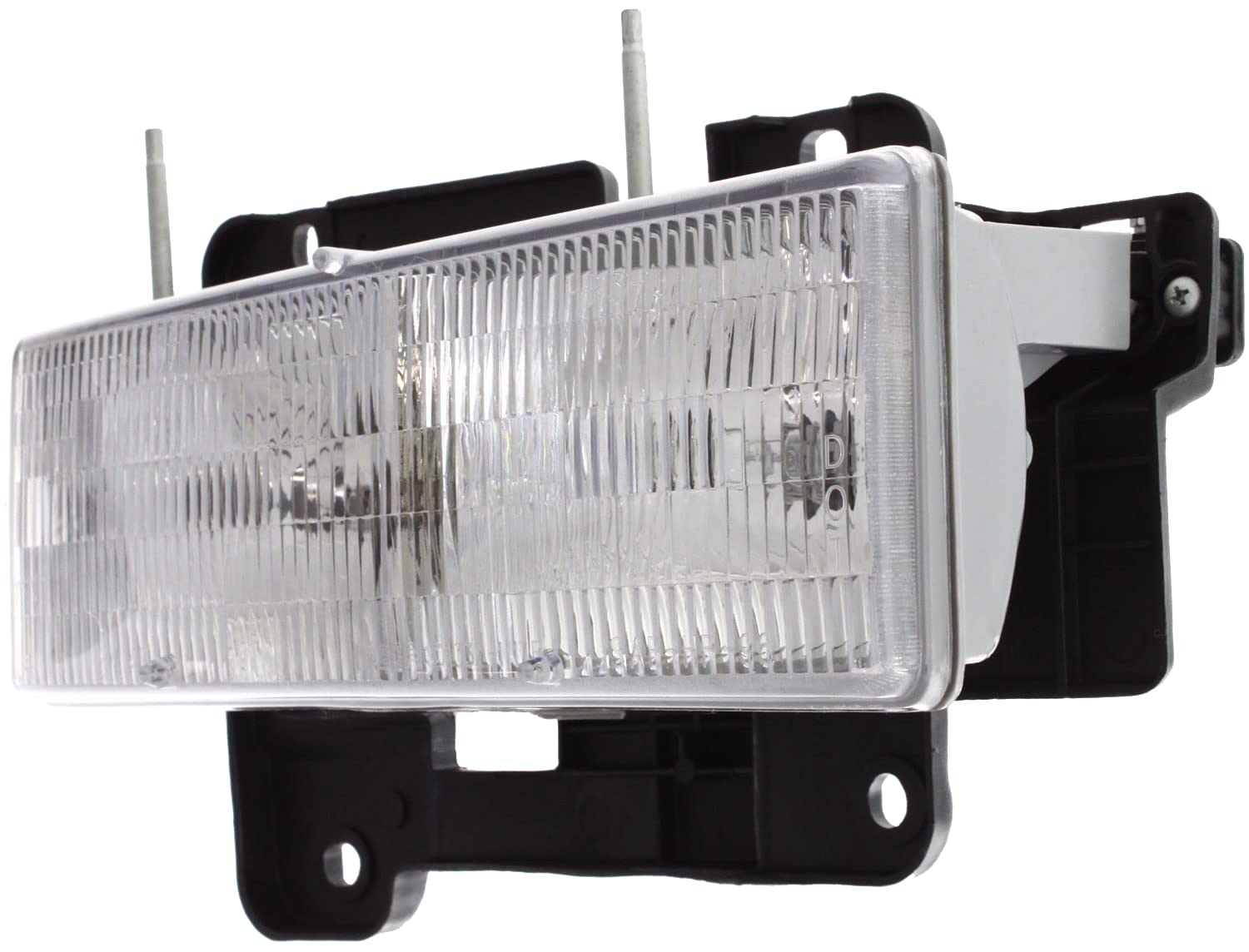 Evan Fischer Headlight Compatible with 1995-2000 Chevrolet Tahoe, 1992-1999 GMC Yukon, 1992-1994 Chevrolet Blazer, 1988-1999 GMC C1500 Passenger Side, w/bulb(s), Halogen, Clear Lens