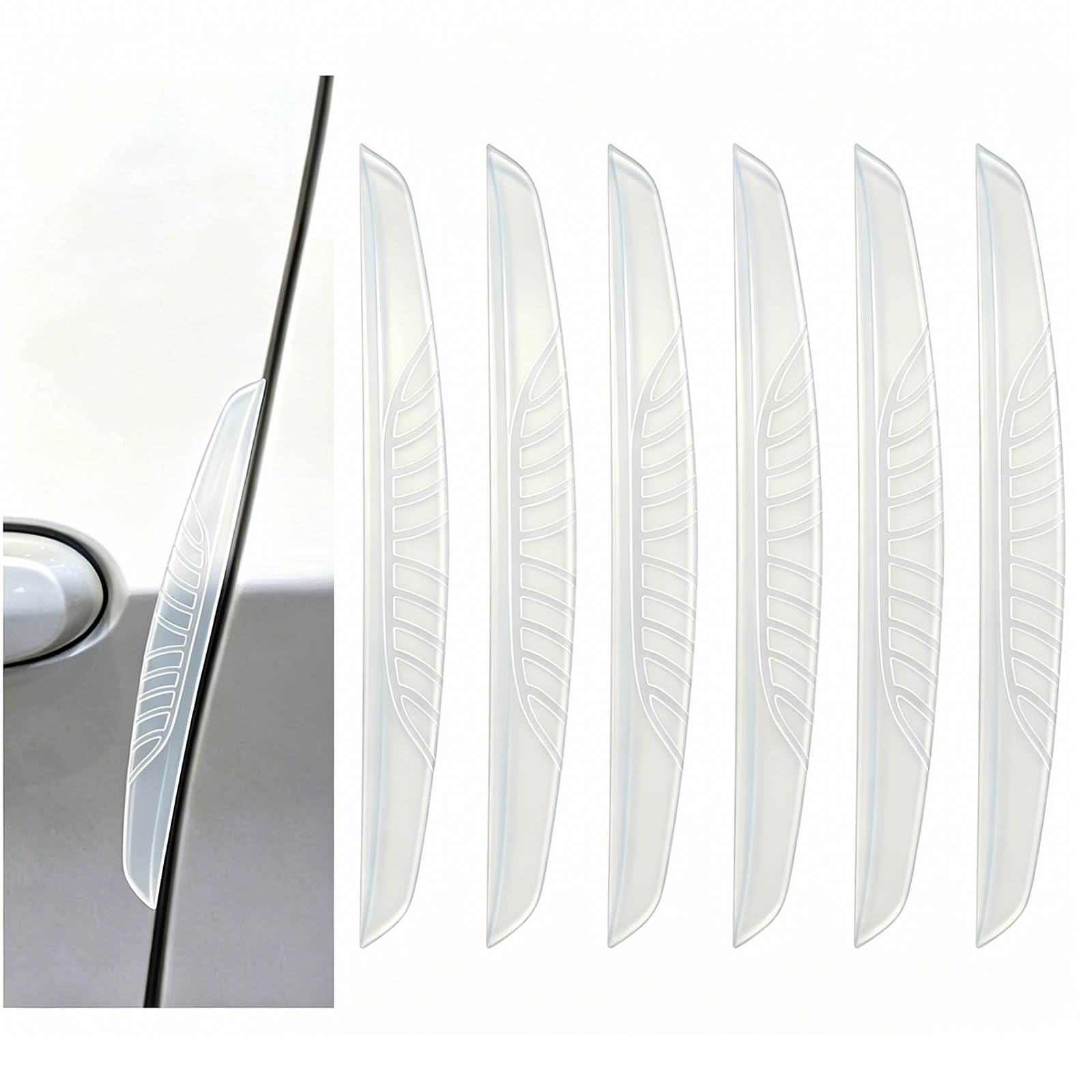 Protection portière voiture haut de gamme en PVC élastique transparent pour LINCO MKC