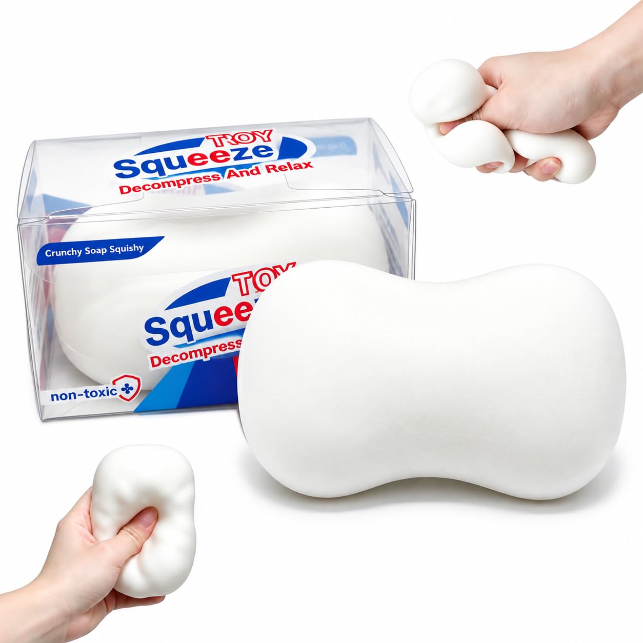 Crunchy Soap Squishy, Slowing Rising CrunchySquishy Stress Ball