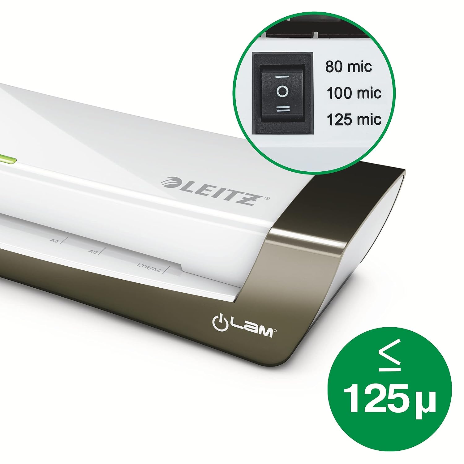 Leitz iLAM Office A4 Laminator, White - Image 4