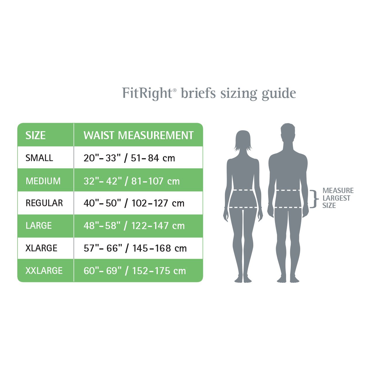 FitRight Basic Unisex Adult Incontinence Briefs with Tabs, Light Absorbency, Medium Size (32-42 Inches), Pack of 100 (4 Bags of 25 Briefs) - Dependable Comfort for Men and Women