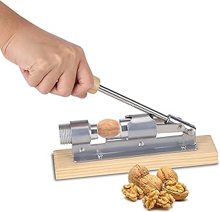 FLEXMAN Nutcrackers for Nuts, Heavy Duty Nut cracker Walnut Cracker, Adjustable Pecan Cracker Sheller for All Nuts Nut Cracker Tool for Walnut Pecan Macadamia Hazelnuts Chestnut