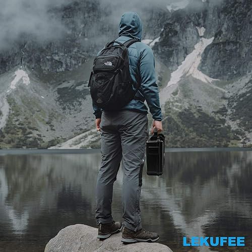 Miniatura 7 de Lekufee Funda rígida impermeable para DJI Mini 4K/2 SE/2 Drone, Mavic Mini Drone, Fly More Combo y accesorios (solo funda)