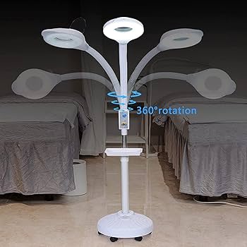 Amazon.co.jp : LED スタンドライト 拡大レンズ付 ビューティー