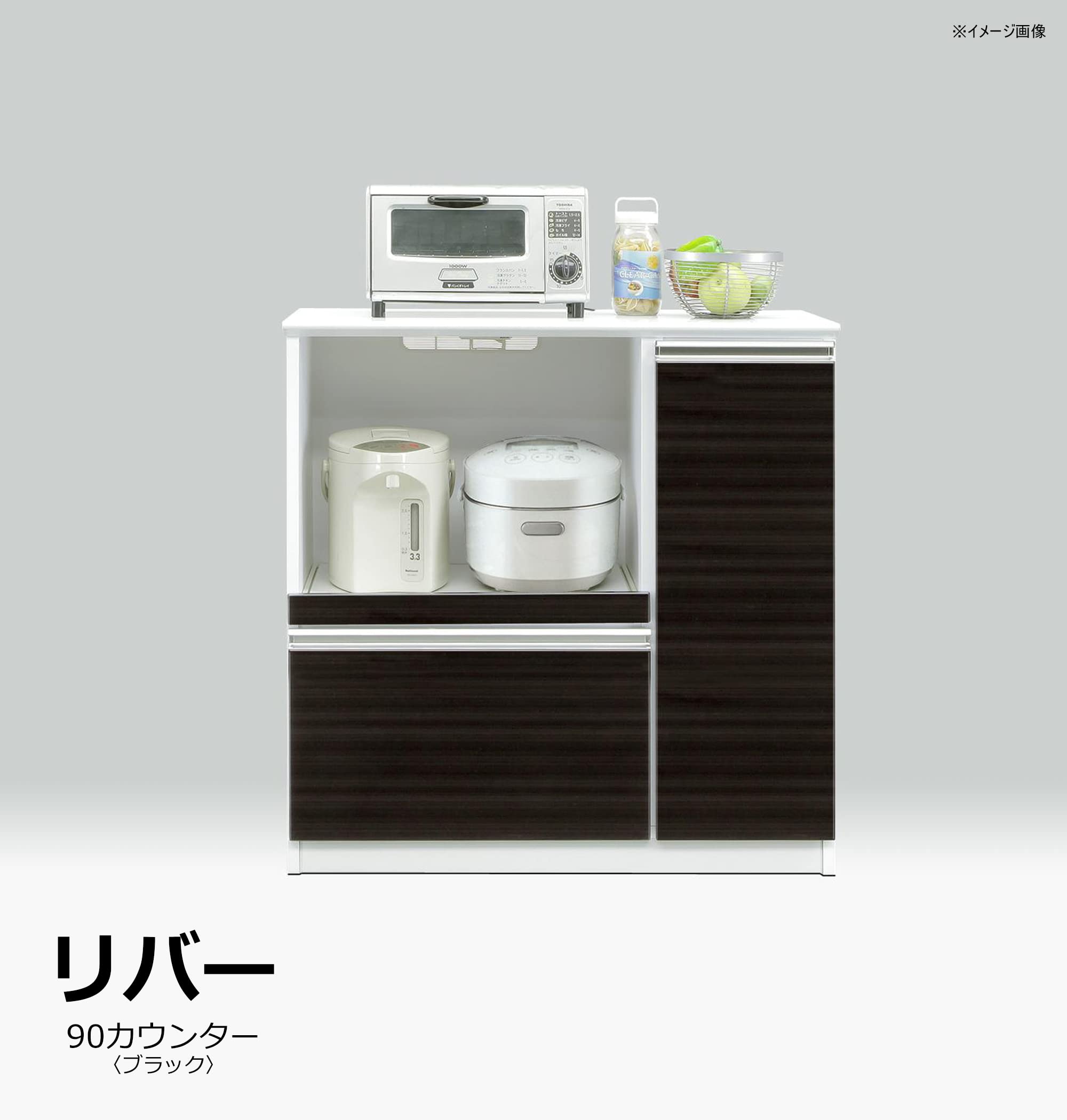 Sekikagu ノダ工芸 noda カウンター ブラック リバー 380040