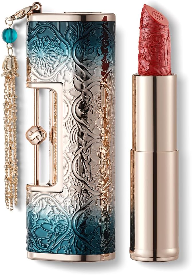 Blooming Rouge Love Lock Lipstick Long-Lasting Sculpting Lipstick Misty Matte Finish Lightweight Nourishing for Everyday Use (M520 I Love You)