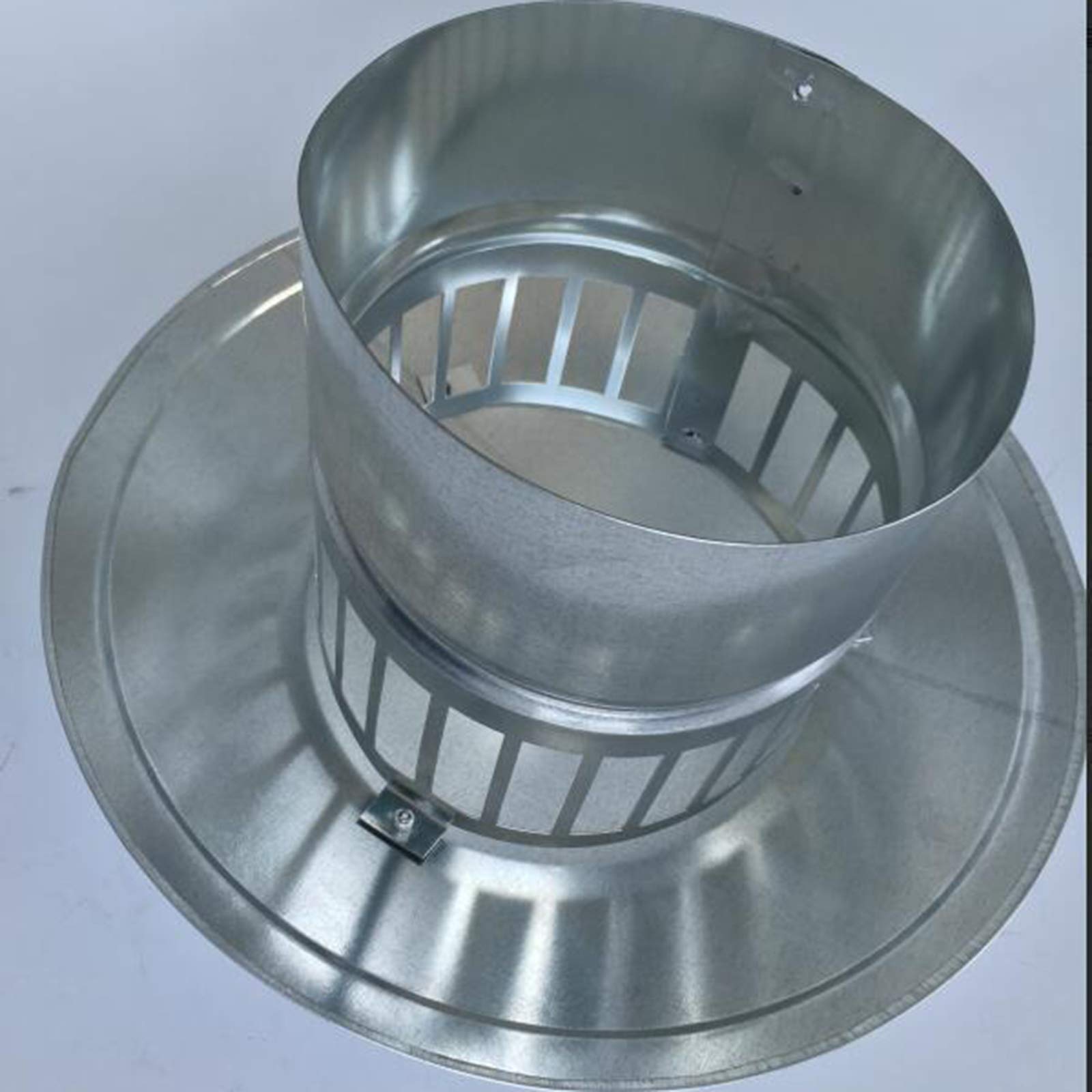 Acciaio Inox Comignolo Cappello, con Uccello Guard Impermeabile Rotondo Aria sfiato Cowl Cappello Pioggia Copertura Protettore Cappello End,160mm