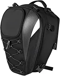 Mochila de Viagem para Motocicleta, Mochila Multifuncional de Grande Capacidade com Suporte para Capacete, Mochila para Caça E Escalada