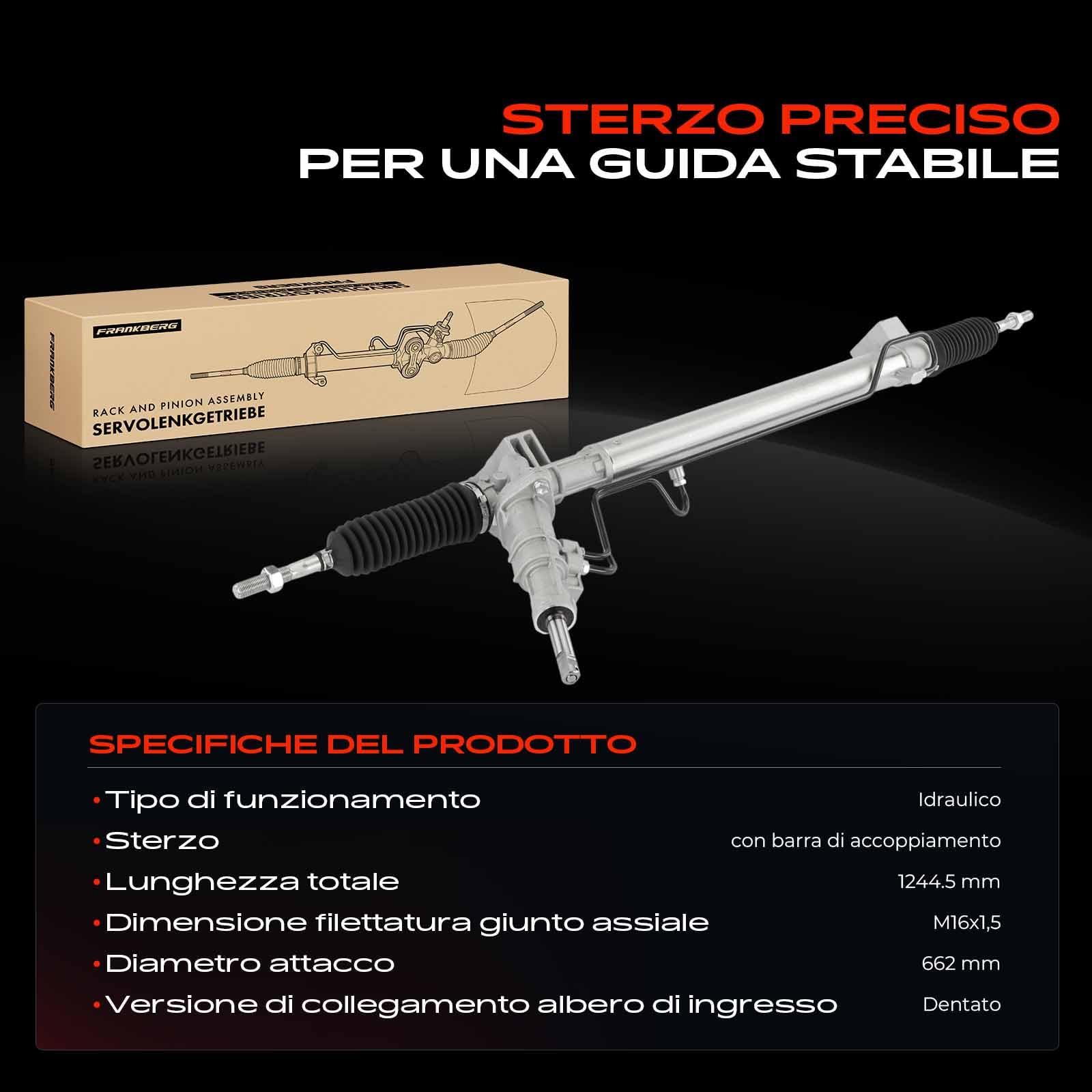 Frankberg Servosterzo scatola dello sterzo 8200193955