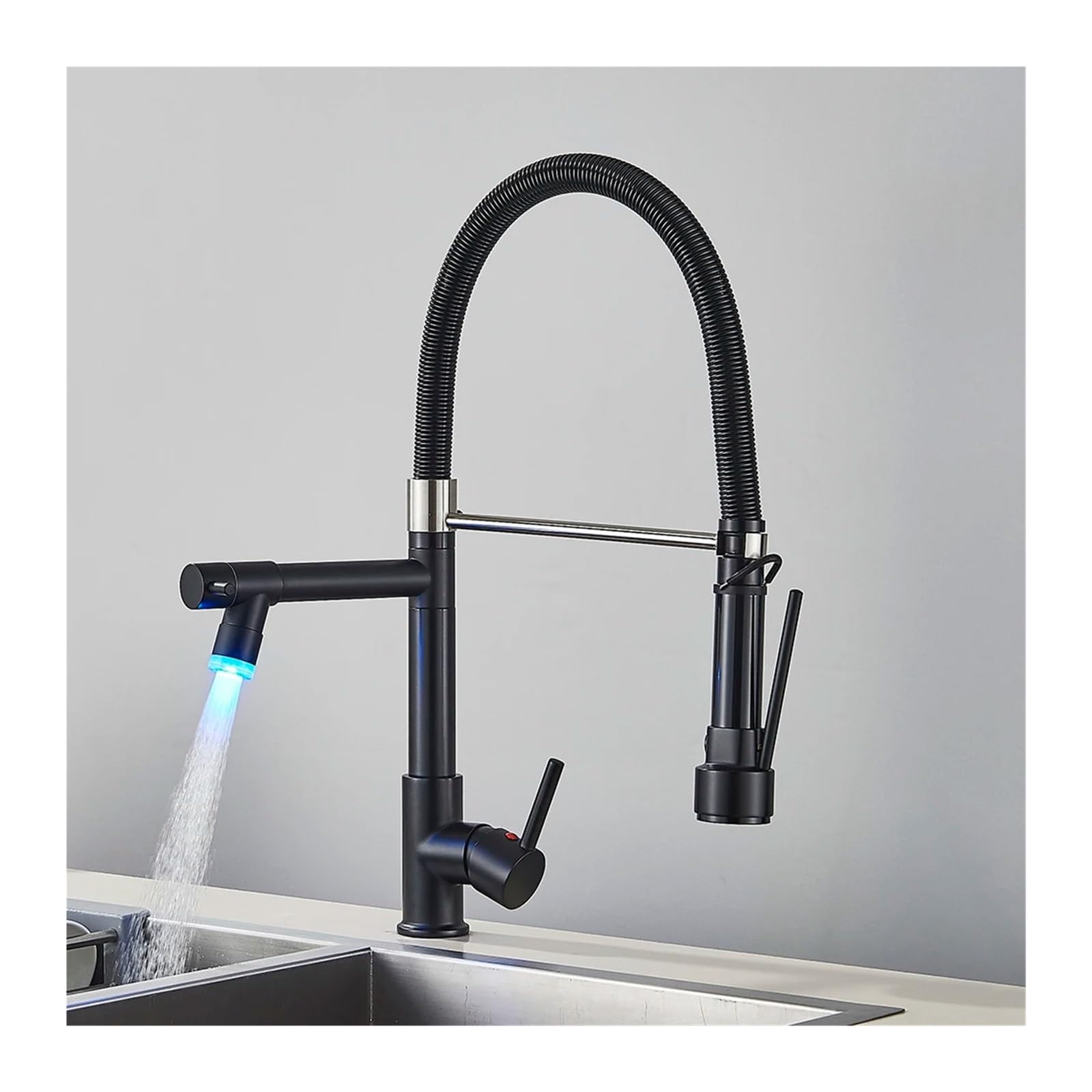 Robinet à grue pour eau froide et chaude dans votre cuisine moderne