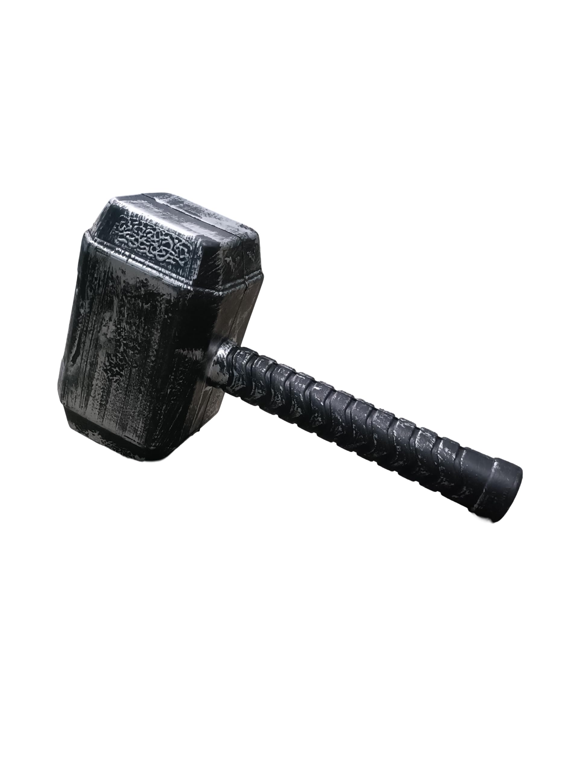 Fancy Design Hub, Thors Thunderous Toy Hammer: A Marvelous Playtime Adventure for Kids, Plastic Hammer Toy for Boys & Girls [ Silver-Black Color ] (B0D3Z2VFPZ) Amazon Price History, Amazon Price Tracker