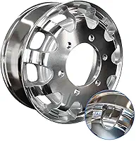 Roda de Alumínio GT1 para Caminhão, Aro 17,5 x 6, 6 Furos - Italspeed