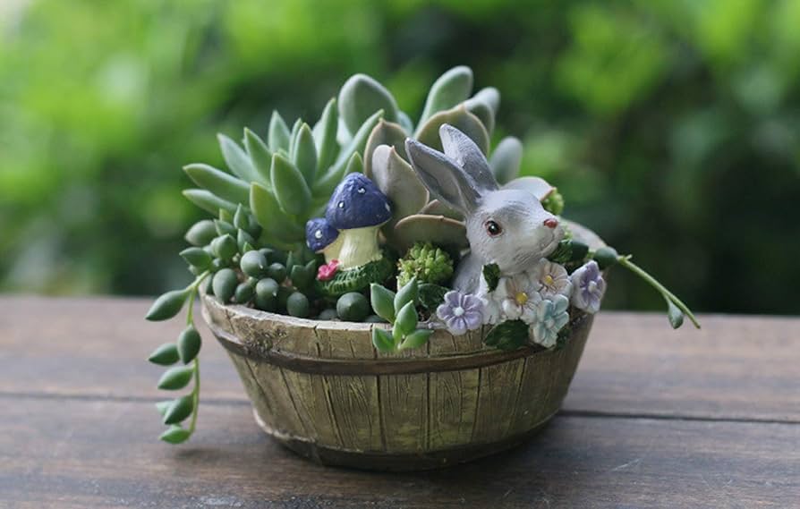 ウサギ植木鉢コレクション専用です ウサギ植木鉢コレクション専用です ウサギ植木鉢コレクション