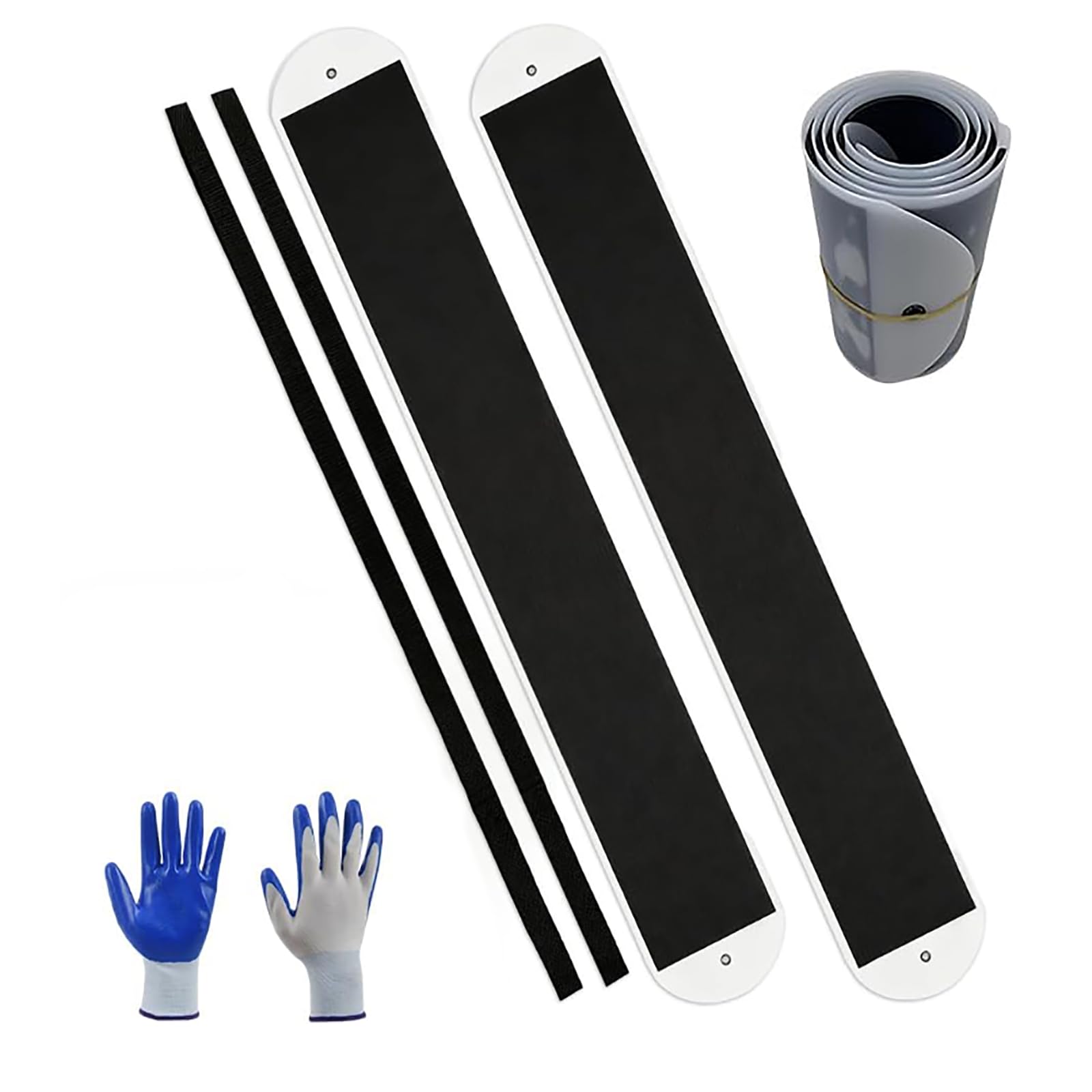 Furniture Appliance Sliders 2Pcs, Large Washing Machine Movers with Pull Strap & Gloves, Heavy Duty Sliders for Sofa Cupboard Table Hardwood Tile Floors