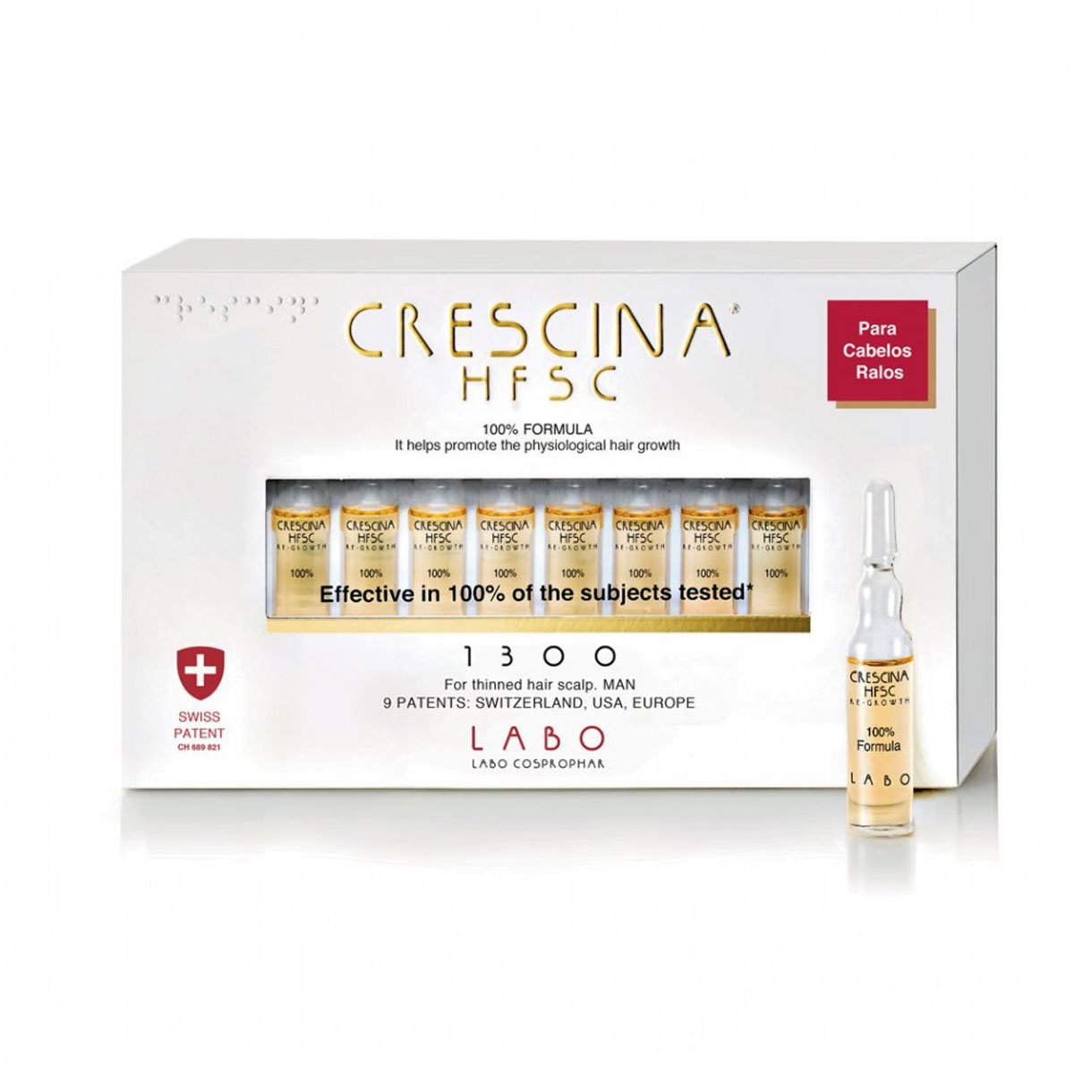 Crescina 1300 Man Regrowth 10 Vials