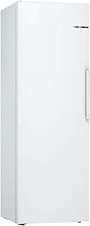 Bosch Home & Kitchen Appliances Serie 4 KSV36VWEPG Freestanding Fridge with SuperCooling function, LED Lights, EasyAccess Shelf, FreshSense sensors, 186x60cm, White
