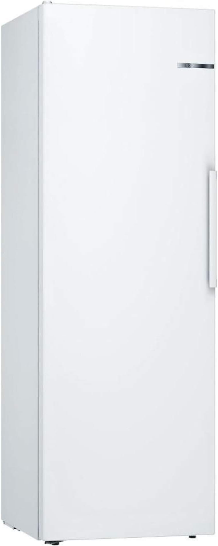 Home & Kitchen Appliances Serie 4 KSV36VWEPG Freestanding Fridge with SuperCooling function, LED Lights, EasyAccess Shelf, FreshSense sensors, 186x60cm, White