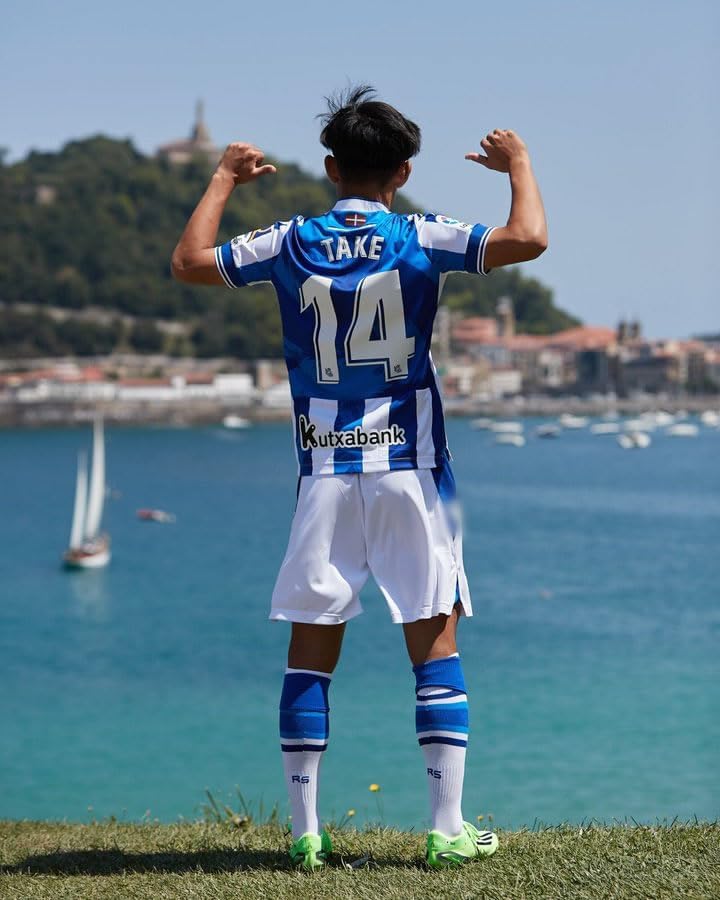 レアルソシエダ ホームユニフォーム 23/24シーズン ナンバーなし レアルソシエダホーム 2022-2023年 モデル 22/23  サッカーユニフォーム 久保仕様 TAKE 14番 シャツ・パンツセッ Amazon.co.jp: レアルソシエダホーム 2024-2025年 モデル  24/25 サッカーユニフォーム 久保 ... レアルソシエダホーム 2022-2023年 モデル 22/23 サッカーユニフォーム 久保仕様 TAKE 14番 シャツ・パンツセッ