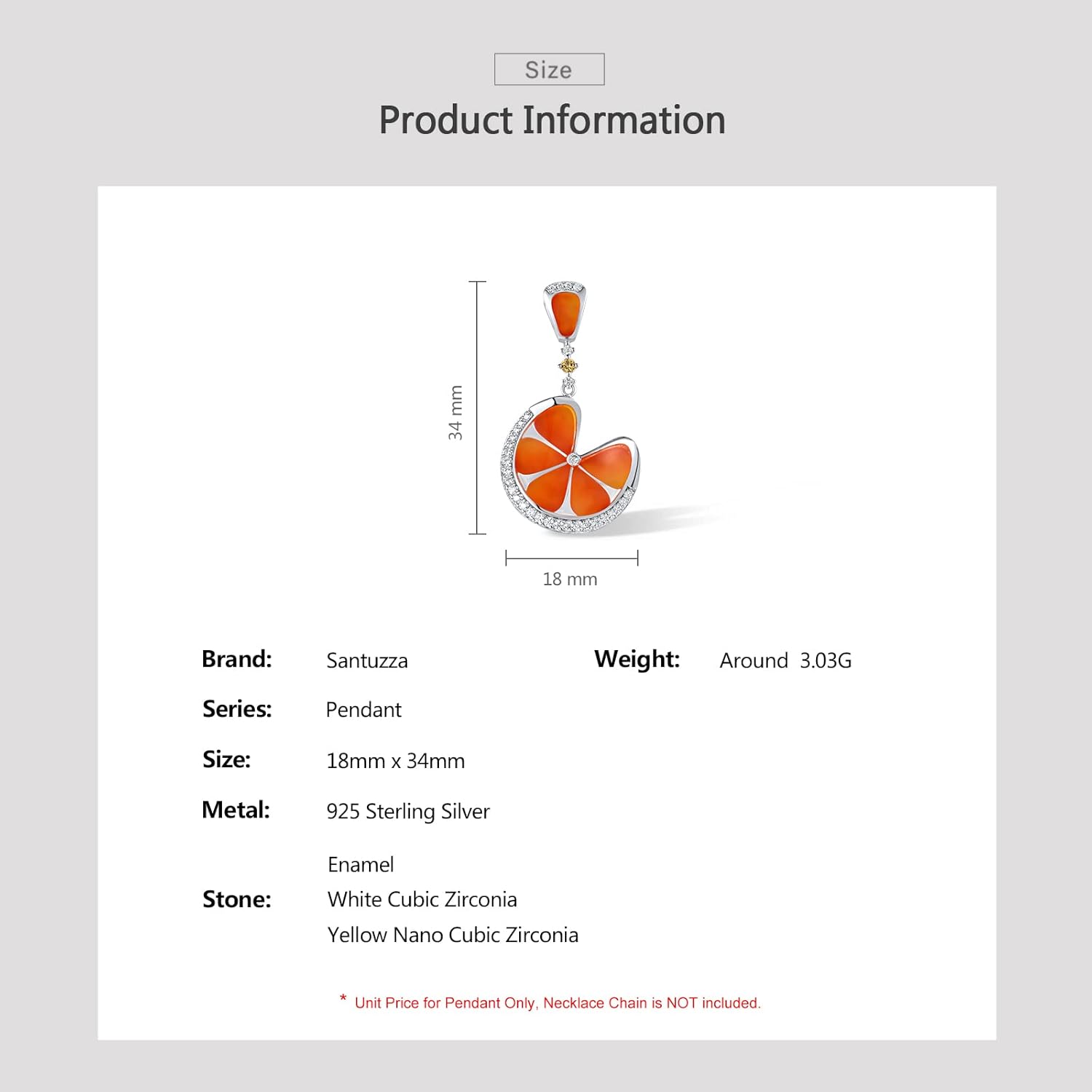 Santuzza 925 Sterling Silver Handmade Enamel Flower Pendant for Women - Image 4