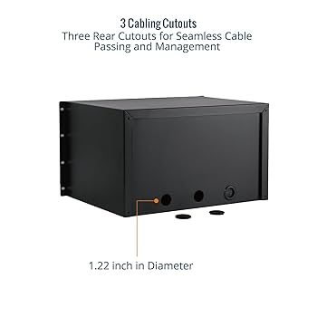 音響機器用　6Uラックケース 黒 奥行48cm 楽天市場】ラックケース 6u（アクセサリー｜楽器・音響機器）の通販