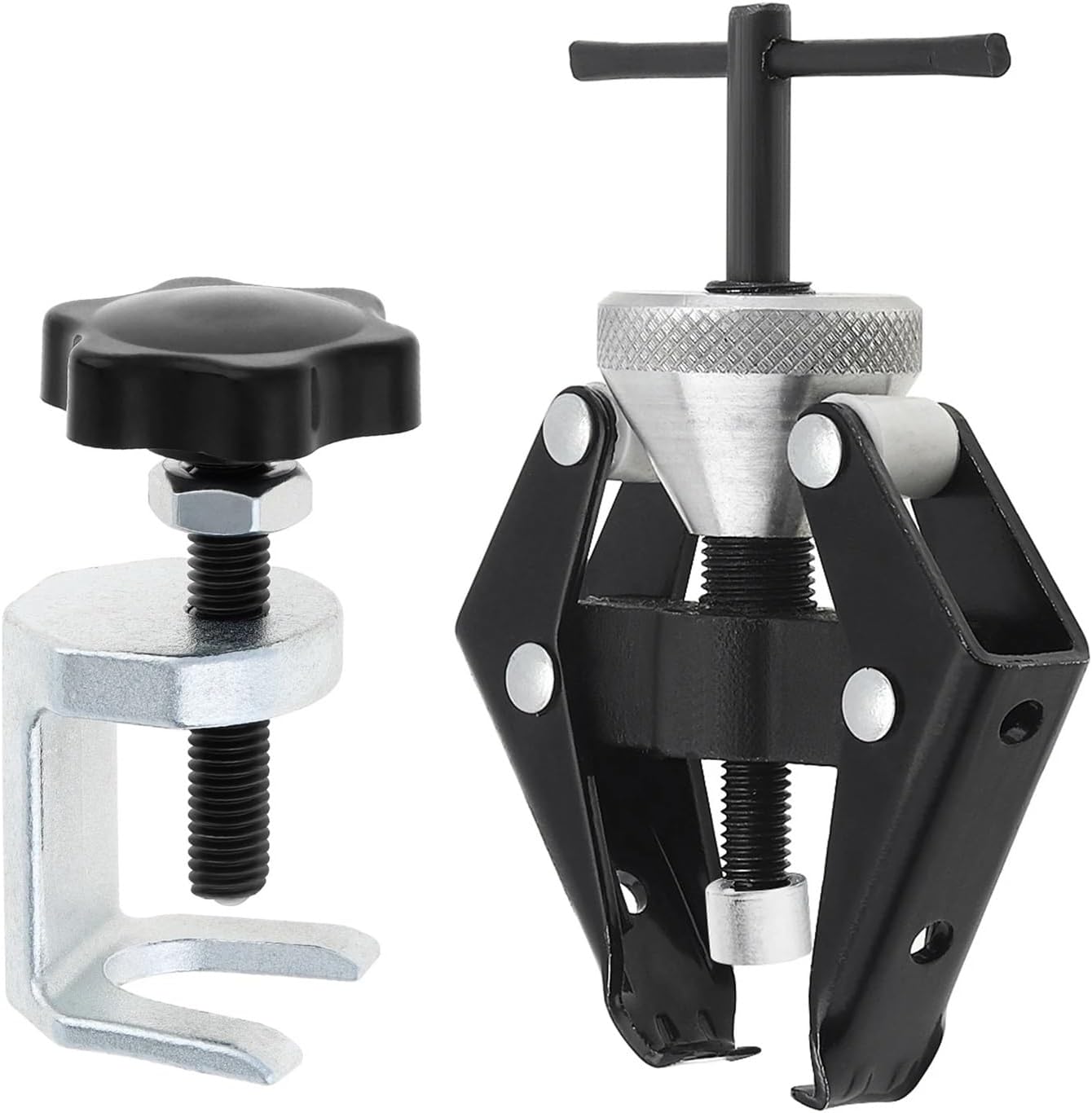 Claw Puller Adjustable Car Windscreen Wiper Puller Windshield Wiper Arm Removal Tool Bearing Remover Puller Kit for Glass Mechanics ﻿(2pcs Set)