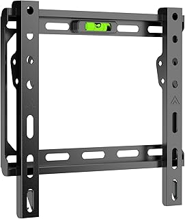 Superior Electronics SUPSTV001 Fixed TV Wall Mount from 23″ to 42″ (Extra Slim) VESA: 75 x 75, 100 x 100, 200 x 100, 200 x…