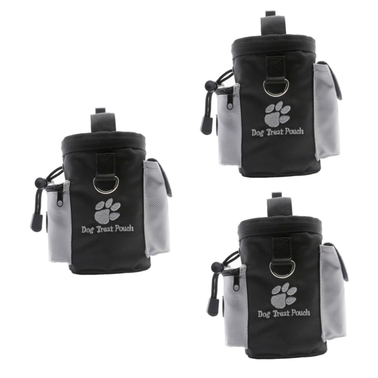 FRCOLOR 3stücke Dog Treat Pouch Multifunktionale Trainingswaistasche Für Hunde Ergonomisch Mit Zugband Für Snacks Spielzeug Und Kotbeutel Für Gassigehen Und Hundetraining