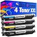 Produktbild Tito-Express PlatinumSerie 4 Toner XXL kompatibel mit HP CE310A CE311A CE312A CE313A 126A | Geeignet für HP Laserjet CP1021 CP1022 CP1023 CP1025 CP1025NW CP1026NW CP1027NW CP1028NW