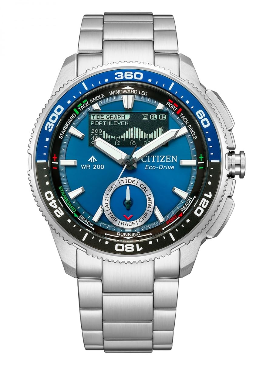 Citizen Promaster Eco-Drive Uhr für Herren Wave Tracker Blau JV3006-50L