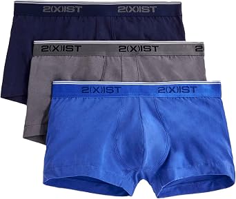 2XIST Stretch 3 Pack No Show Trunk