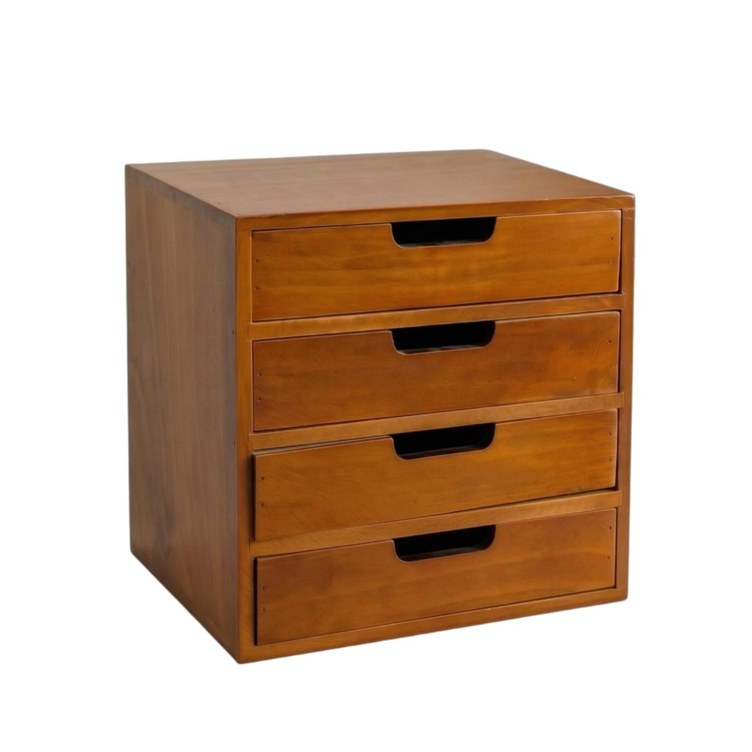 Compact Desk Organizer with Drawers Versatile Storage Cabinet with Drawers Space-Saving Tabletop Drawer Organizer Slim for Vanity, Office, 4 Drawers-image-23