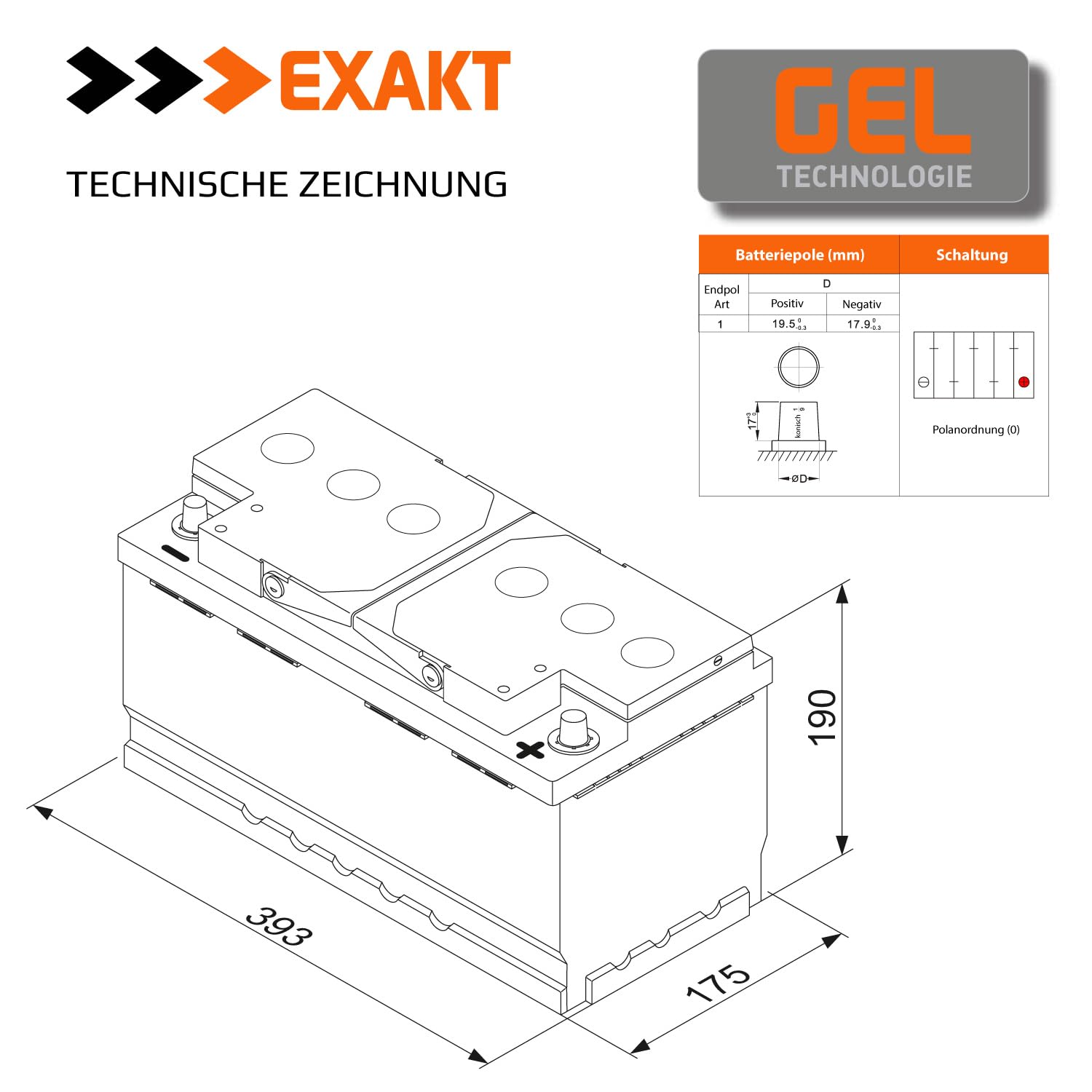 GEL Batterie 140Ah 12V Solarbatterie Wohnmobil Boot Solar Akku ersetzt 120Ah
