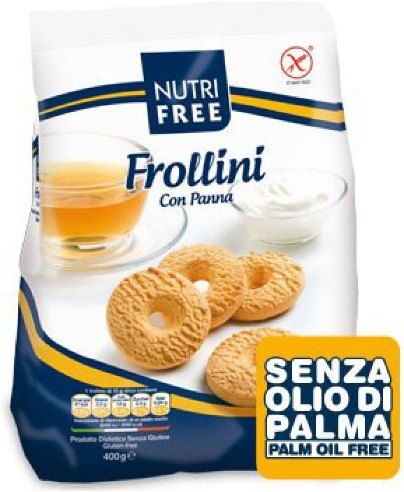 NutriFree Frogger with Cream Gluten Free 400g Cookies