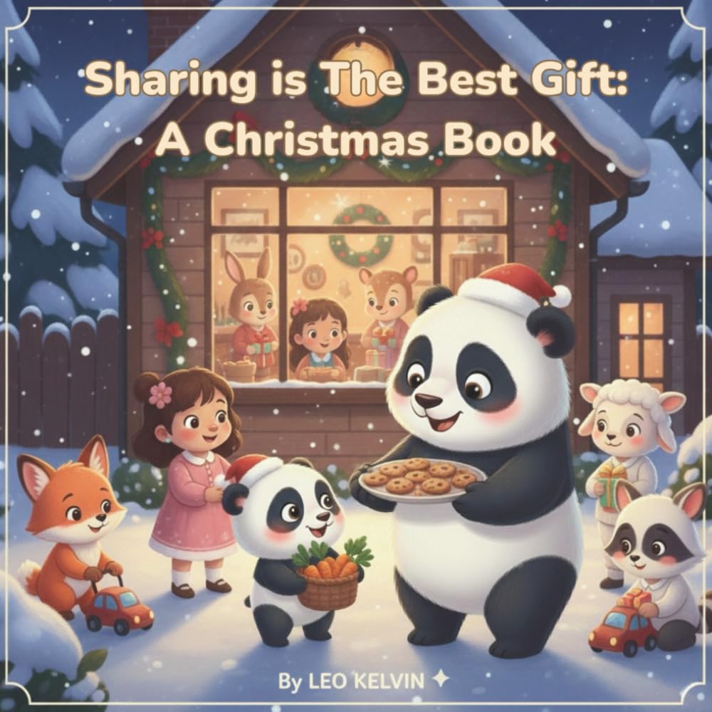 Sharing Is The Best Gift: A Panda Christmas Book | Age 3-5 Years