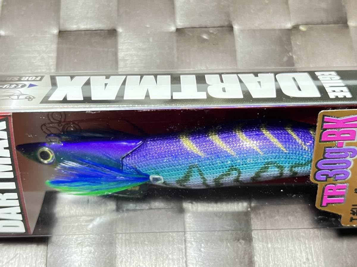 ダートマックスTR30g-BK UVグリーンタイガー&UVタイガーバニーパープル DAIWA（釣り） フィッシュリーグ エギリー・ダートマックス 30g