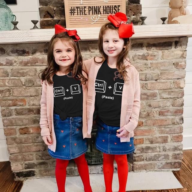 Mama Mini Paste Copy Shirt Mommy and Me Matching Tshirt Mother and Daughter Short Sleeve Gifts Family Matching Clothes4