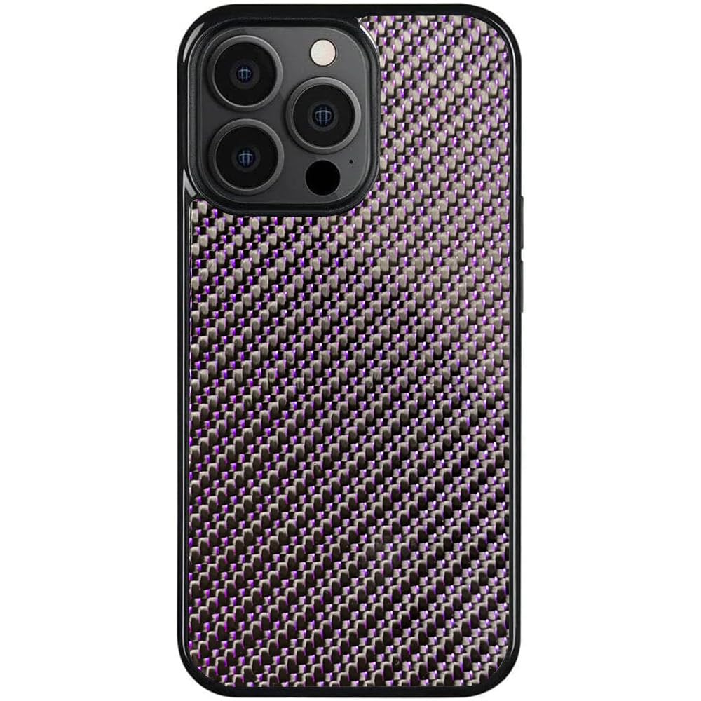 Forged Carbon Fiber 3K Twill Phone Case, High Elasticity, Waterproof, All-Inclusive Magnetic Wireless Charging Anti-Fall Protective for iPhone, for
