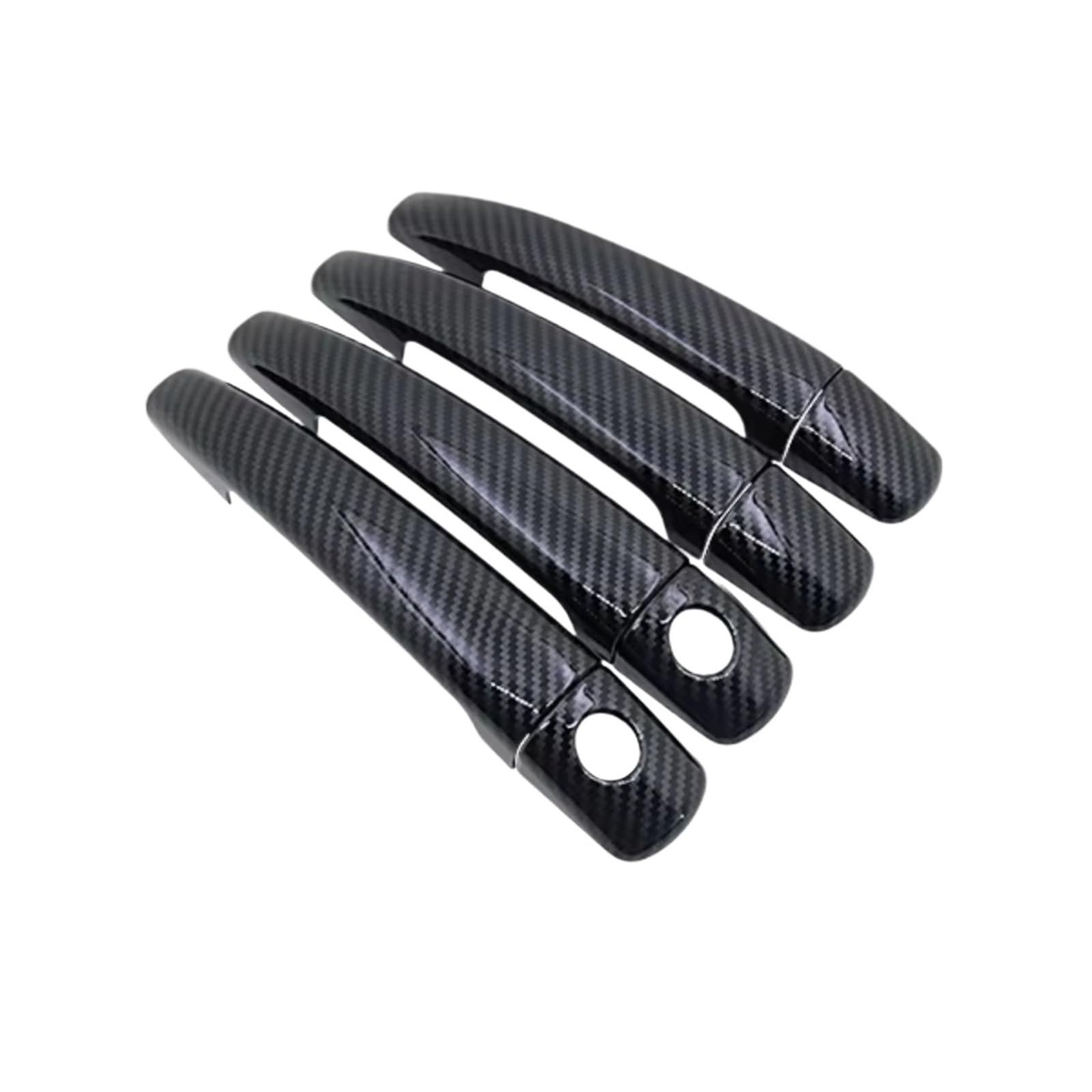 Iukmr 2Keyholes 4Door-A For Peugeot 3008 T84 Mk1 2007-2016 Luxury Car Accessories Sticker Styling Chrome Door Handle Cover Trim Car Outer Door Handle(2Keyholes 4Door-A)