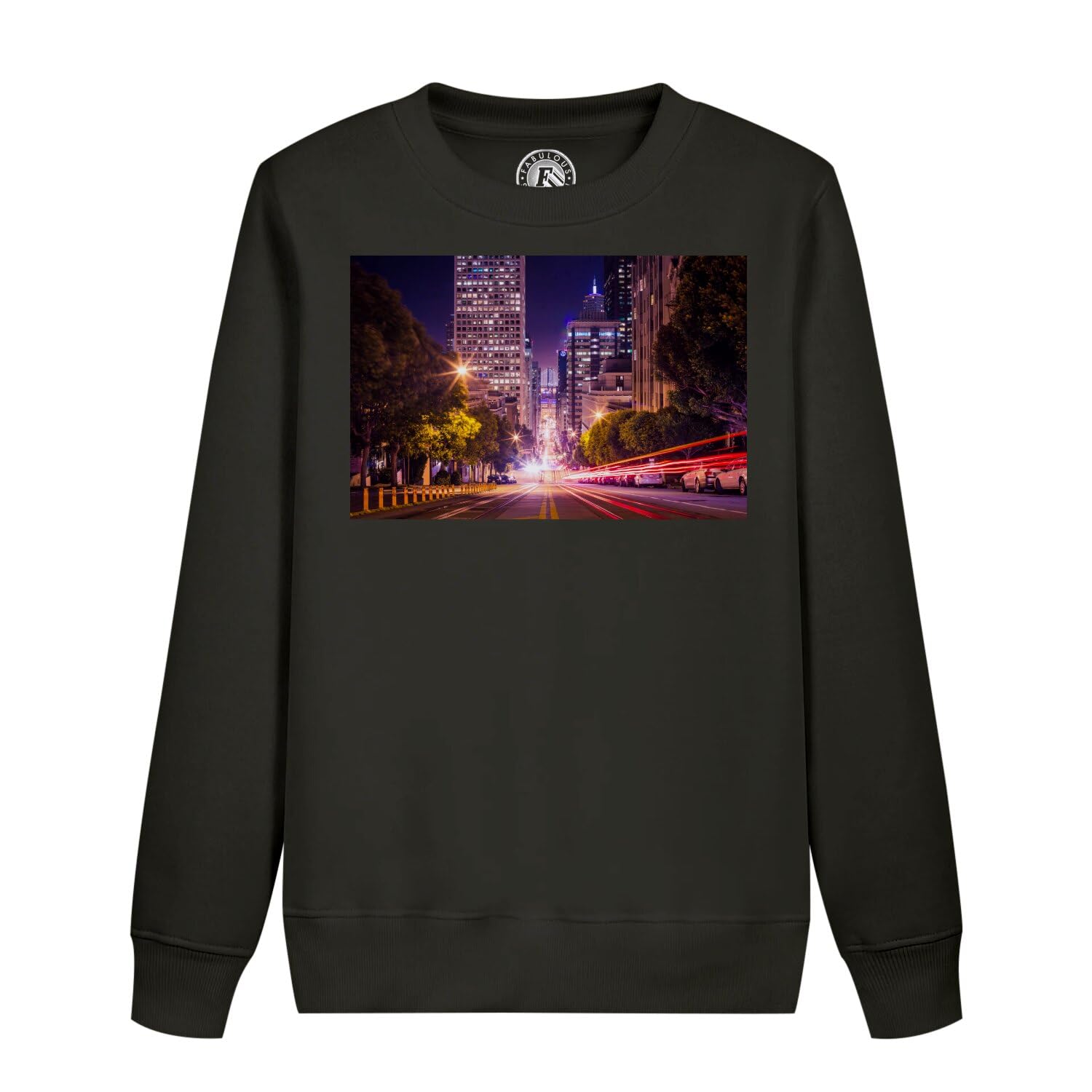 Sweatshirt enfant San Francisco chaud et résistant pull imprimé durable